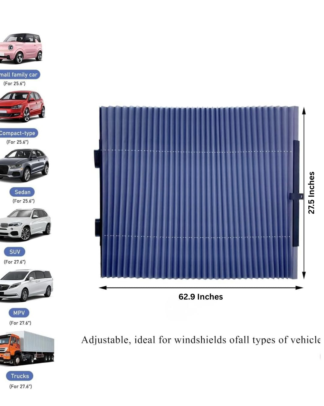 Retractable Sun Car Shade