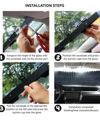 Retractable Sun Car Shade